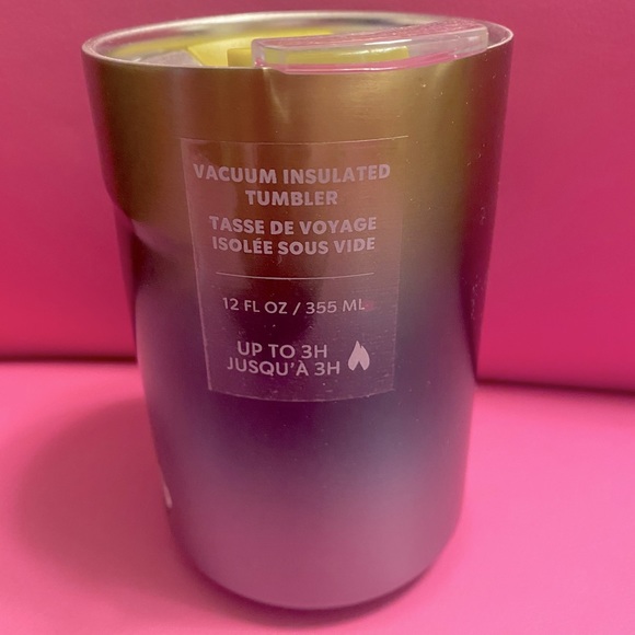 Starbucks Other - NWT Starbucks 12 oz tumbler with lid. Metal cup and plastic lid.